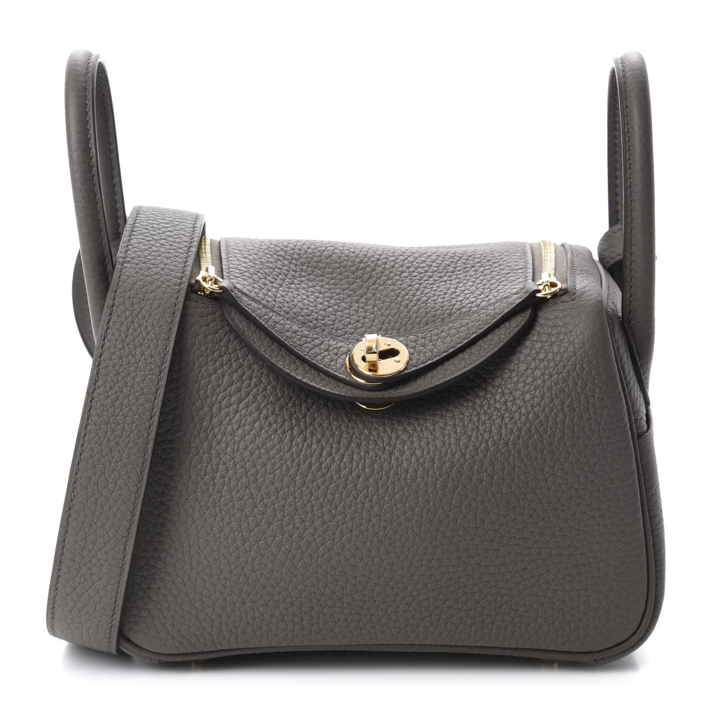 Taurillon Clemence Mini Lindy 20 Etain