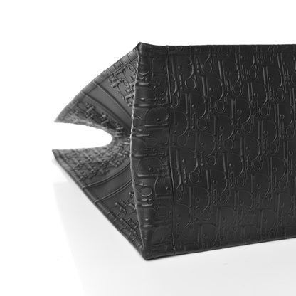 Christian Dior Oblique Calfskin Embossed Book Tote Black 8 of 13