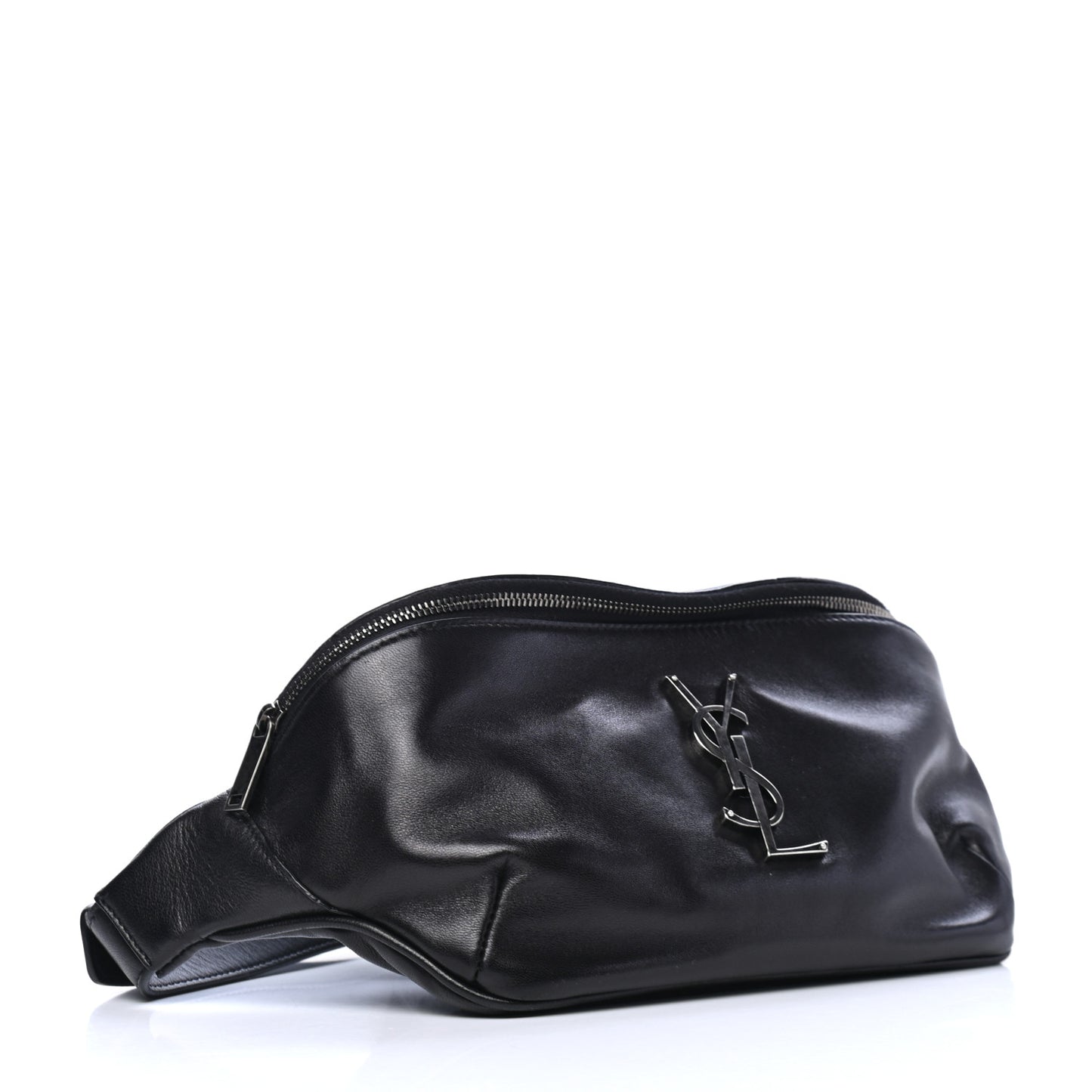 Calfskin Monogram Belt Bag Black
