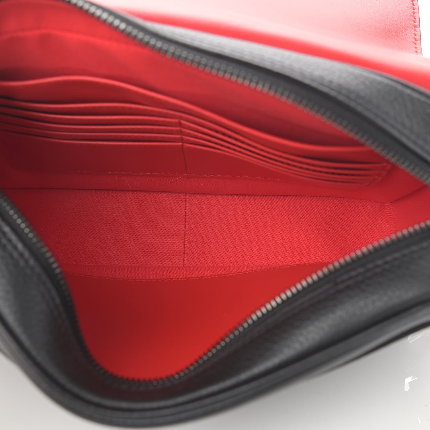 Christian Louboutin Calfskin Santiago Shoulder Bag Black 5 of 10