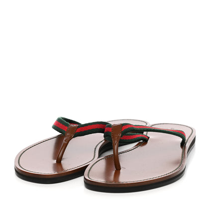 Gucci Thong Sandal 39.5 Brown 3 of 7
