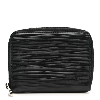 Louis Vuitton Epi Zippy Coin Purse Black 1 of 6