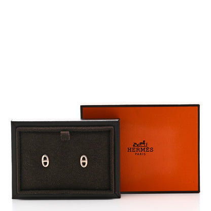 Hermes 18K Rose Gold TPM Farandole Stud Earrings 5 of 5