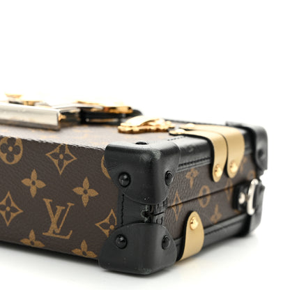 Louis Vuitton Monogram Column Petite Malle Black 9 of 10