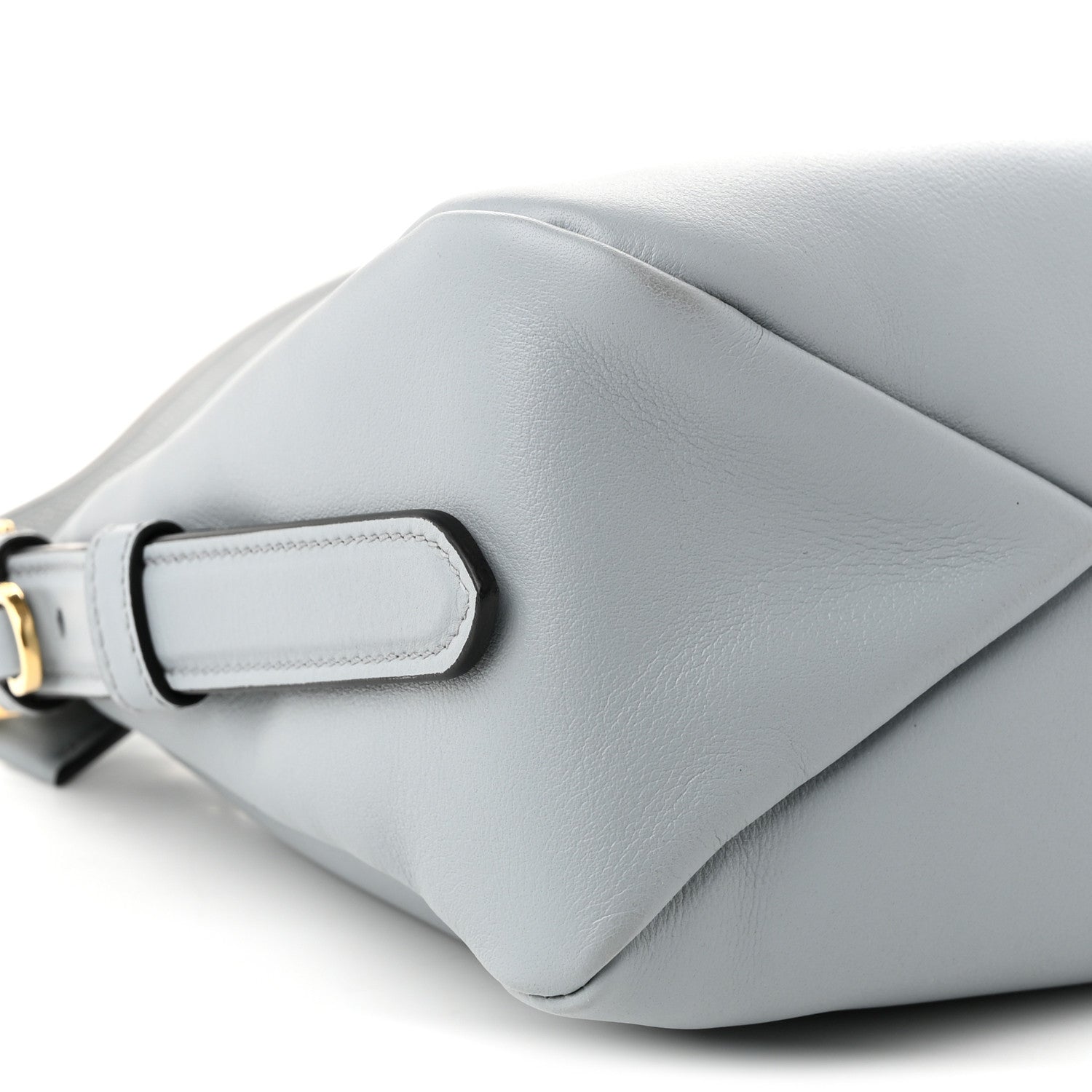 Prada Soft Calfskin Medium Aimee Shoulder Bag Opaline 9 of 10