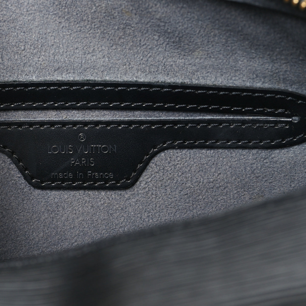 Louis Vuitton Epi Soufflot Black 7 of 10