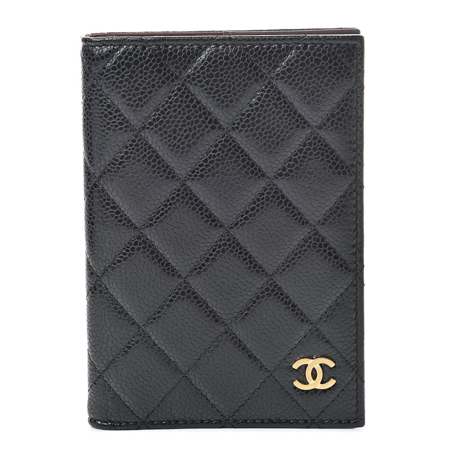 Chanel Caviar Quilted Passport Holder Black 1 of 7