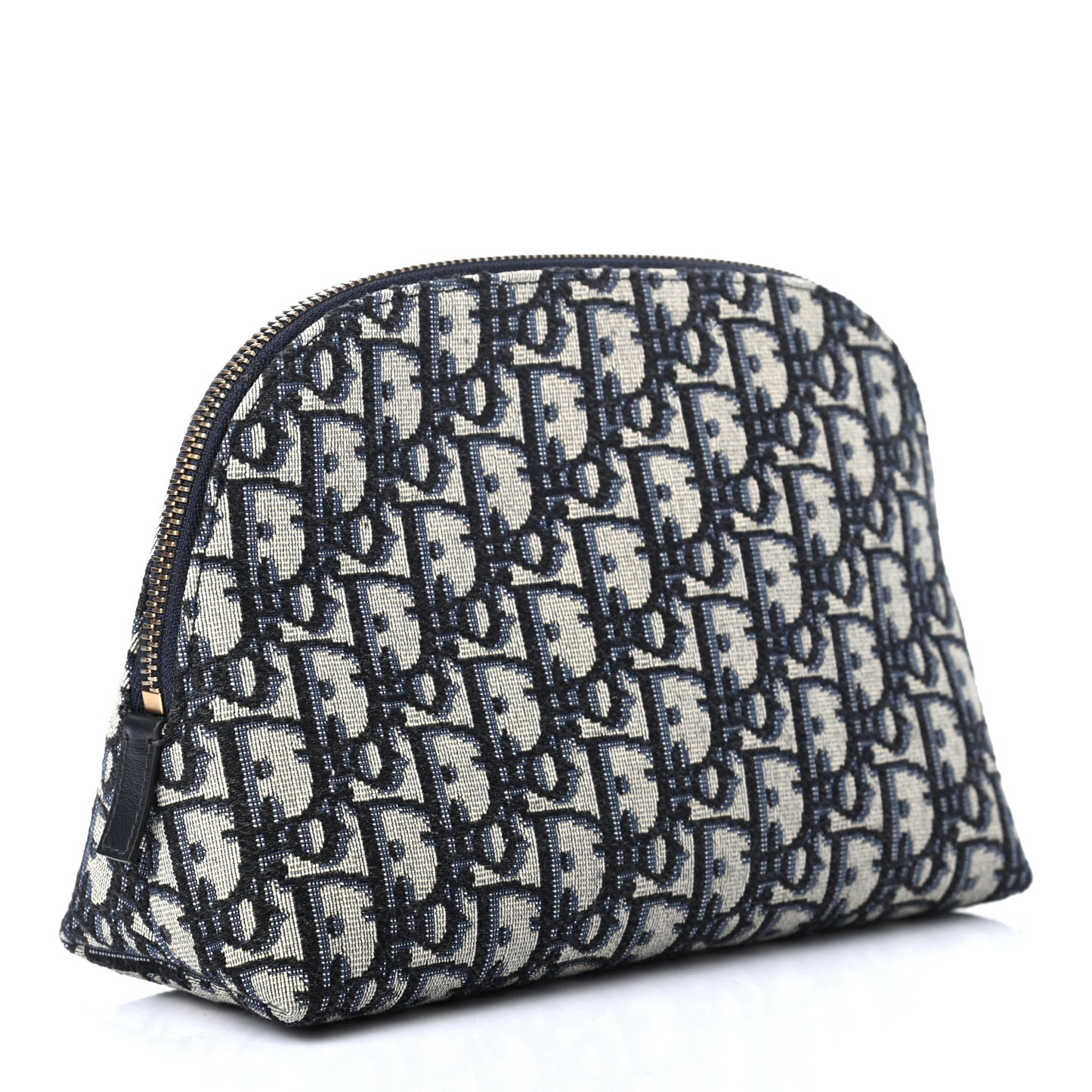 Oblique Large Beauty Pouch Bleu