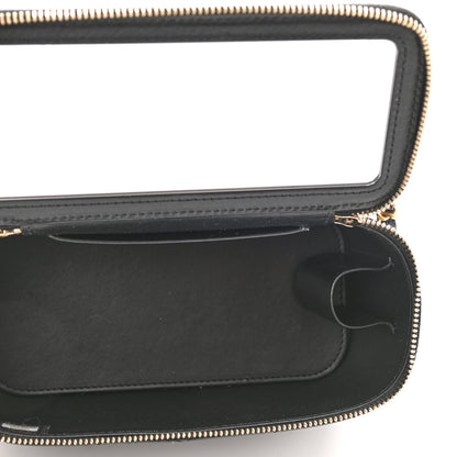 Chanel Shiny Caviar Quilted Pick Me Up Vanity Case Black 5 of 11