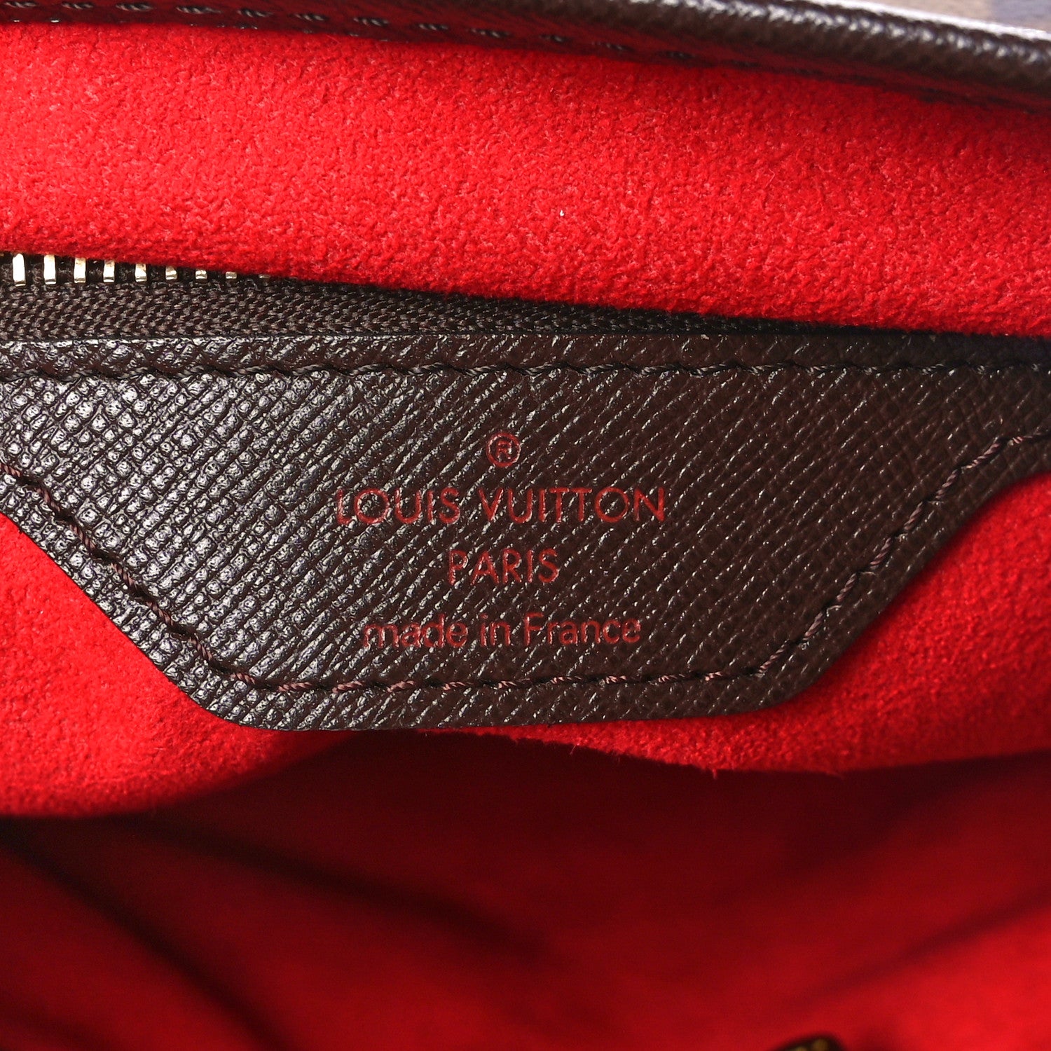 Louis Vuitton Damier Ebene Marais Bucket 23 6 of 9