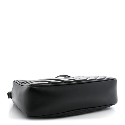 Saint Laurent Calfskin Matelasse Monogram Lou Camera Bag Black 4 of 14