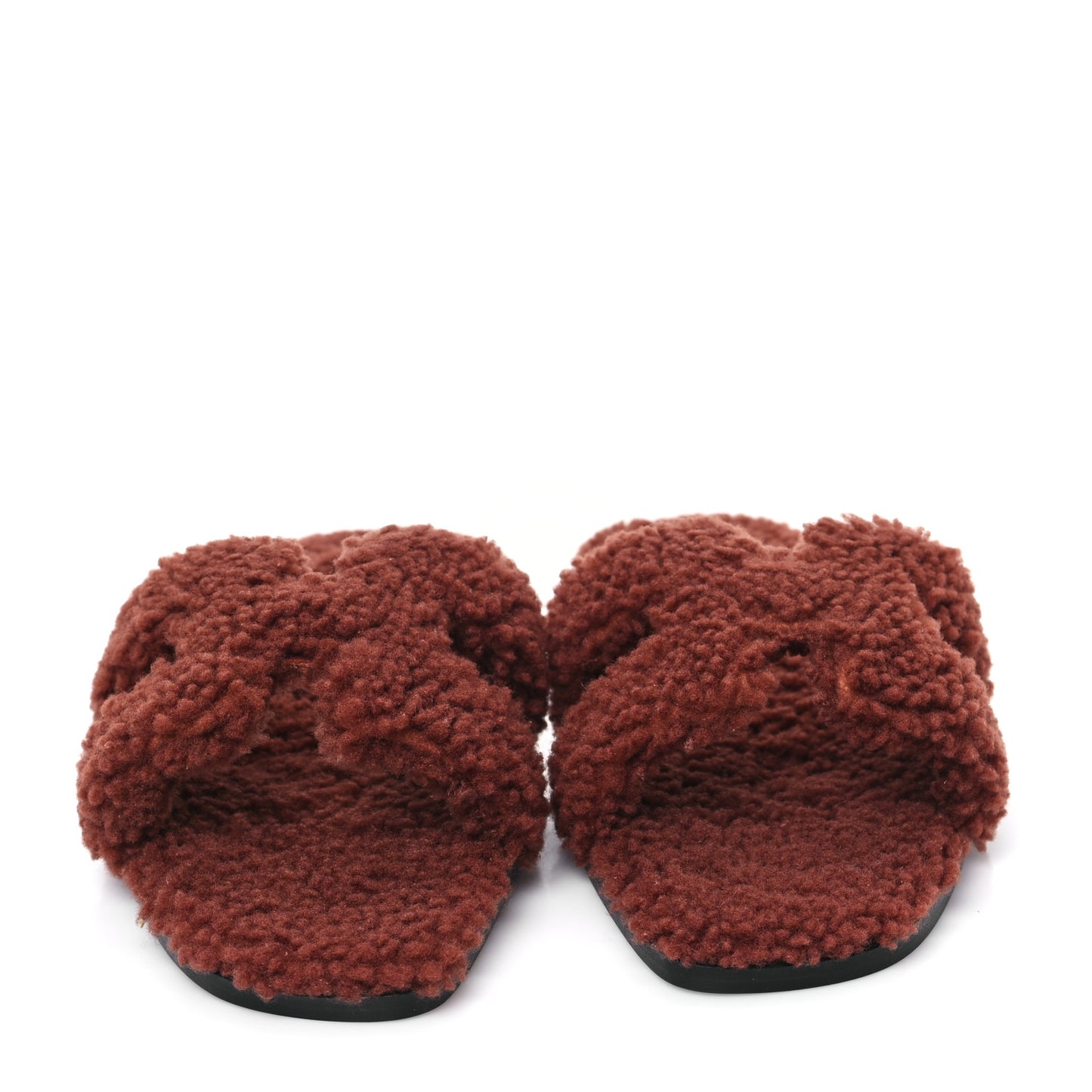 Woolskin Oran Sandals 38 Cognac
