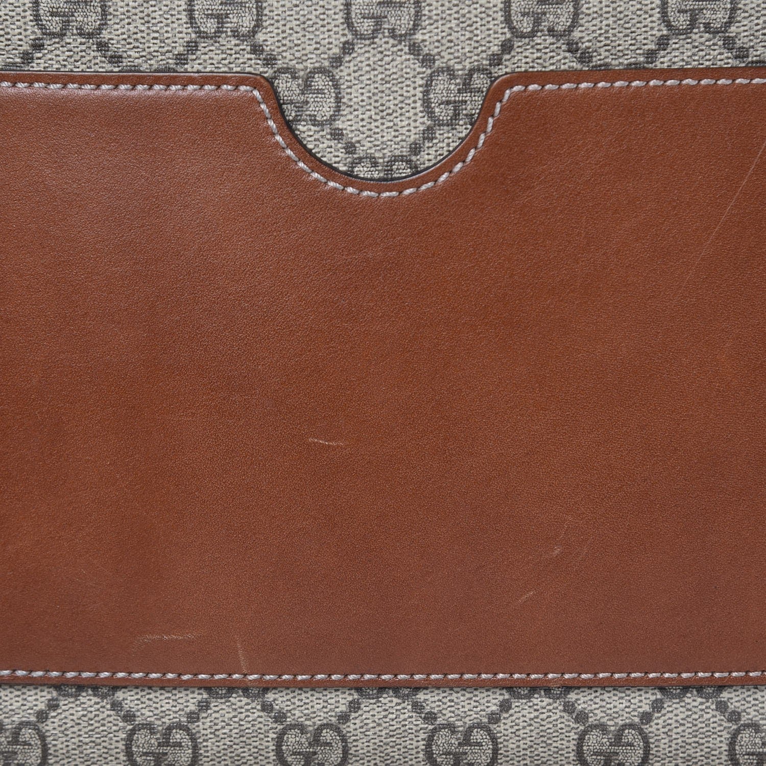 Gucci GG Supreme Monogram Linea A Hobo Brown 10 of 10