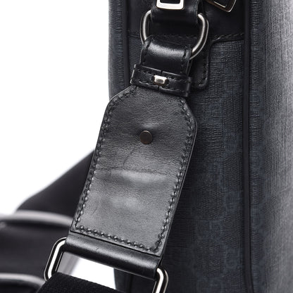 Gucci GG Supreme Monogram Briefcase Black Grey 13 of 15