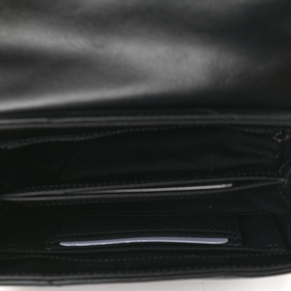 Saint Laurent Calfskin Y Quilted Monogram Toy Loulou Crossbody Bag Black 4 of 10
