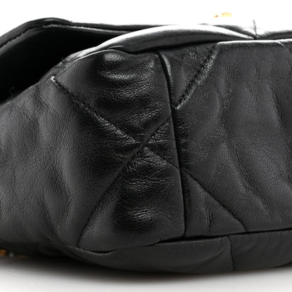 Chanel Lambskin Quilted Medium Chanel 19 Flap Black 9 of 11