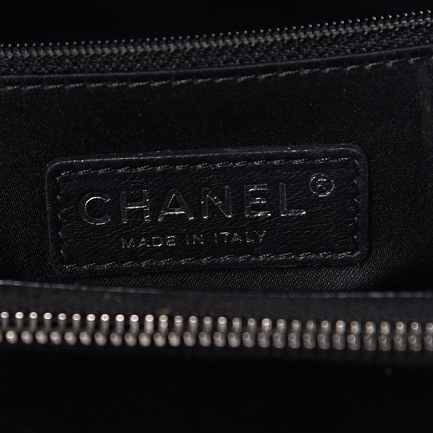 Chanel Caviar Quilted Grand Shopping Tote GST Black 6 of 13