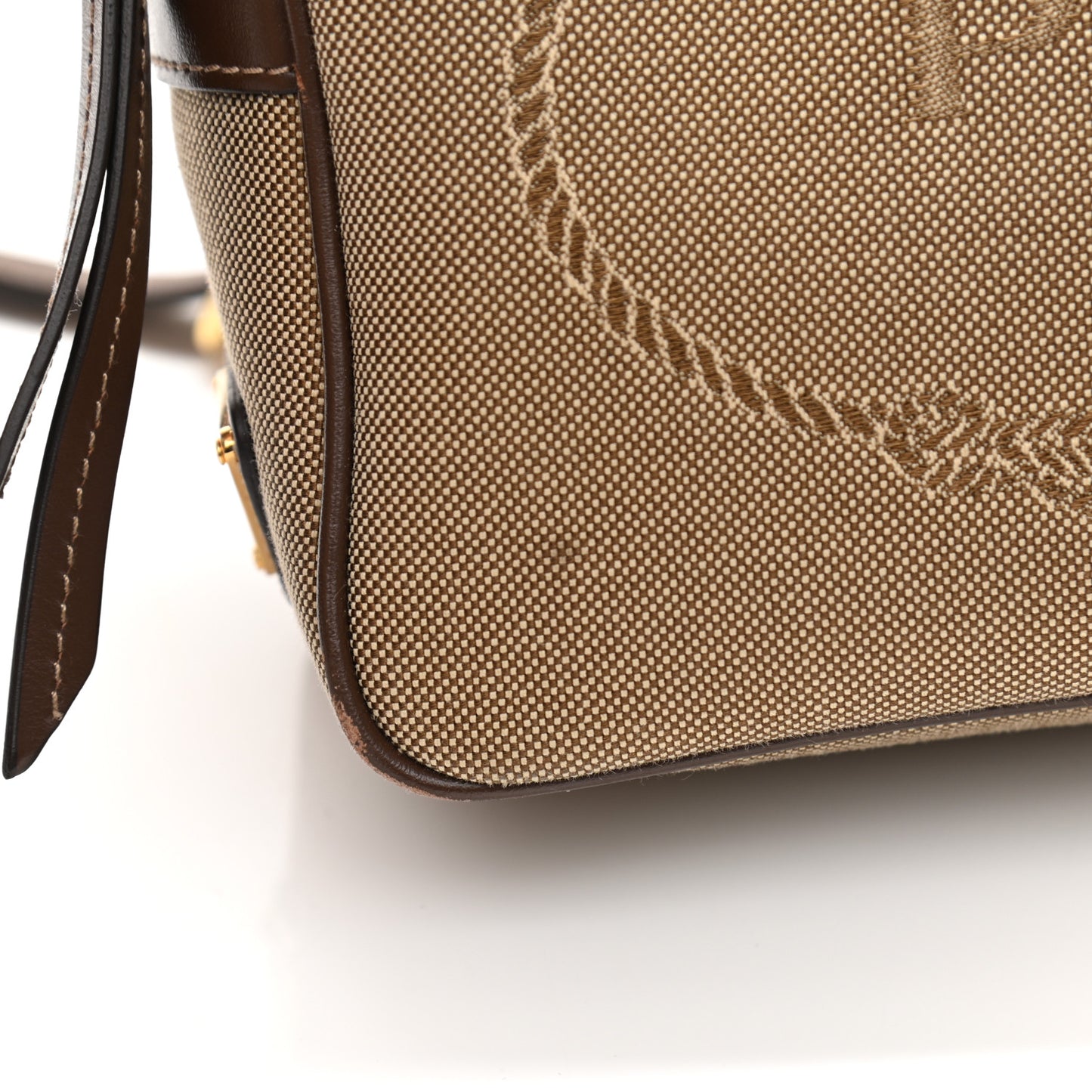 Jacquard Logo Camera Bag Corda Bruciato