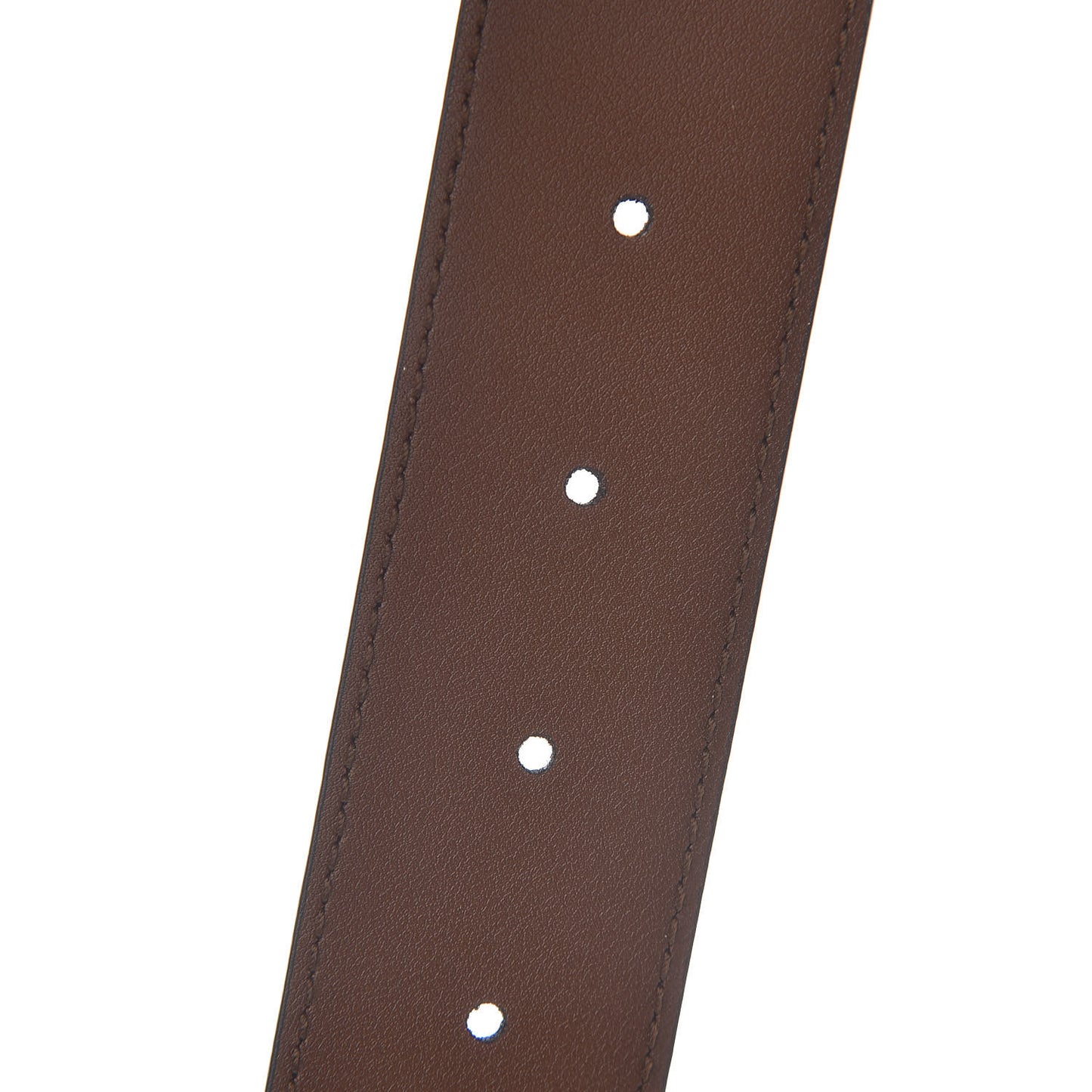 Calfskin Interlocking G 37mm Belt 85 34 Nut Brown