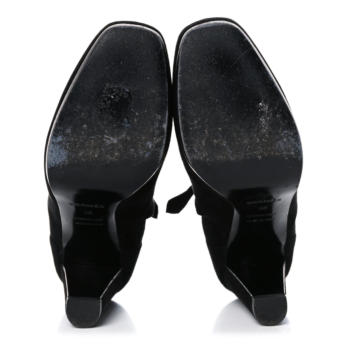 Suede Ankle Boots 38 Black Navy
