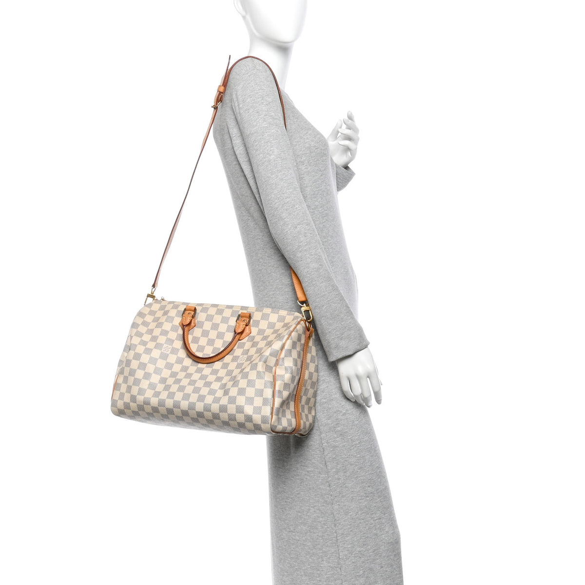 Damier Azur Speedy Bandouliere 35