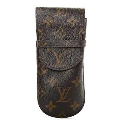 Louis Vuitton Monogram Glasses Sunglasses Case w Flap 1 of 10