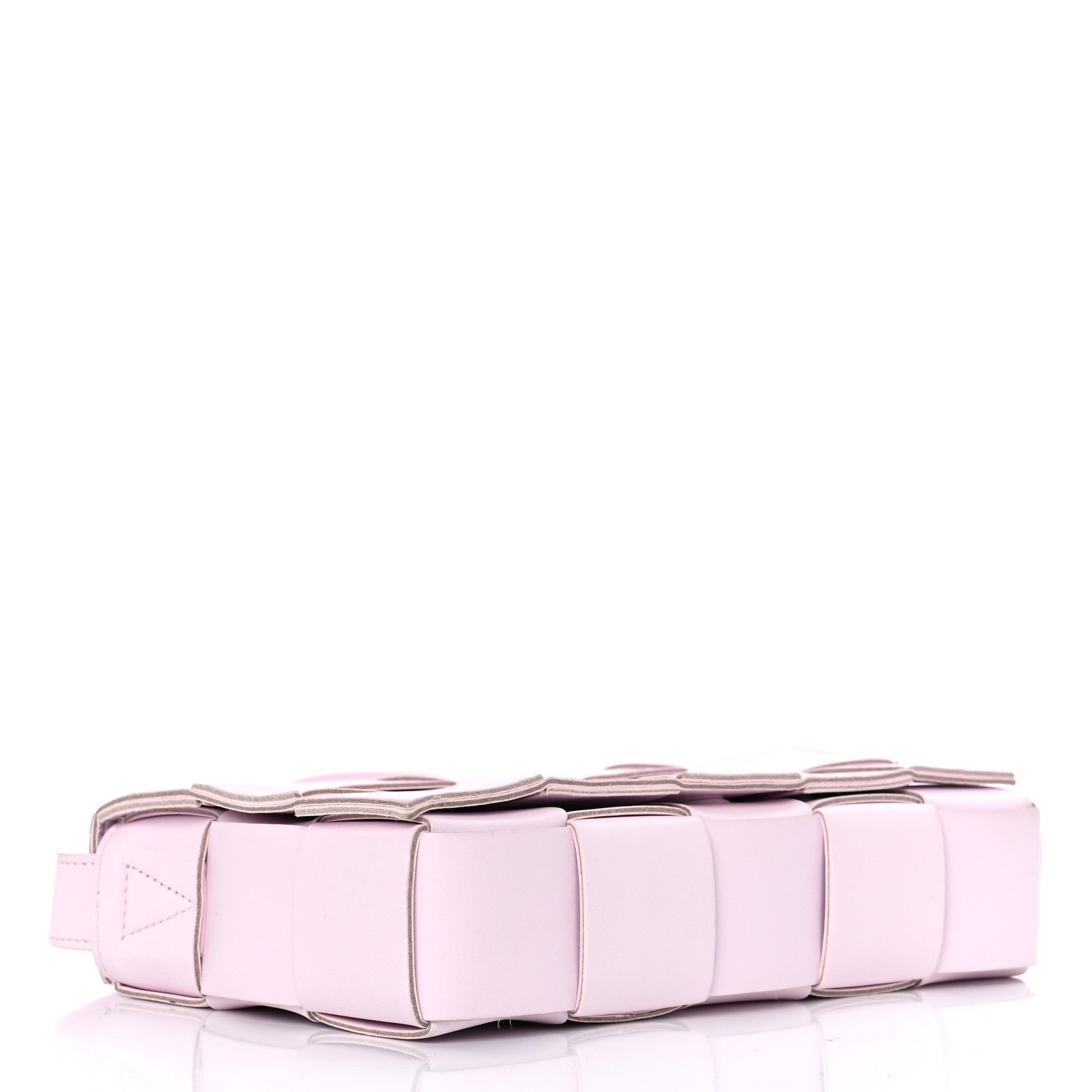 Bottega Veneta Lambskin Maxi Intrecciato Cassette Crossbody Bag Bliss Washed 4 of 8