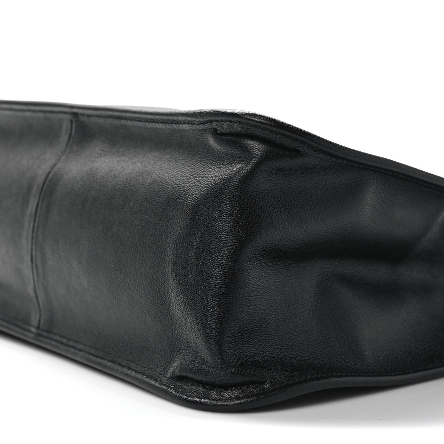 New Sakai Calfskin Lux Horsebit 1955 Tote Bag Black