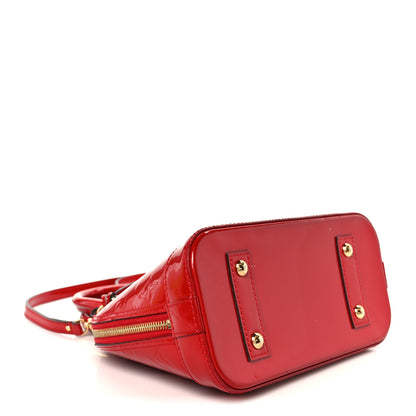 Louis Vuitton Vernis Alma BB Cherry 4 of 11