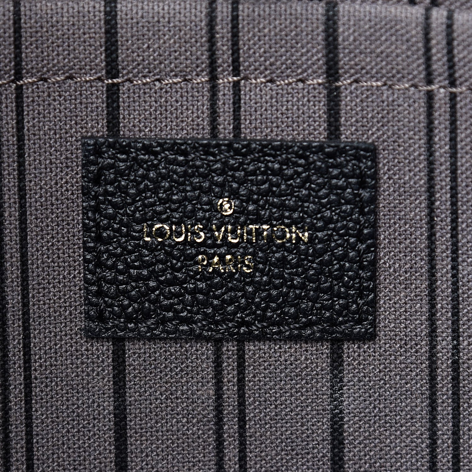 Louis Vuitton Empreinte Montaigne GM Black 9 of 11