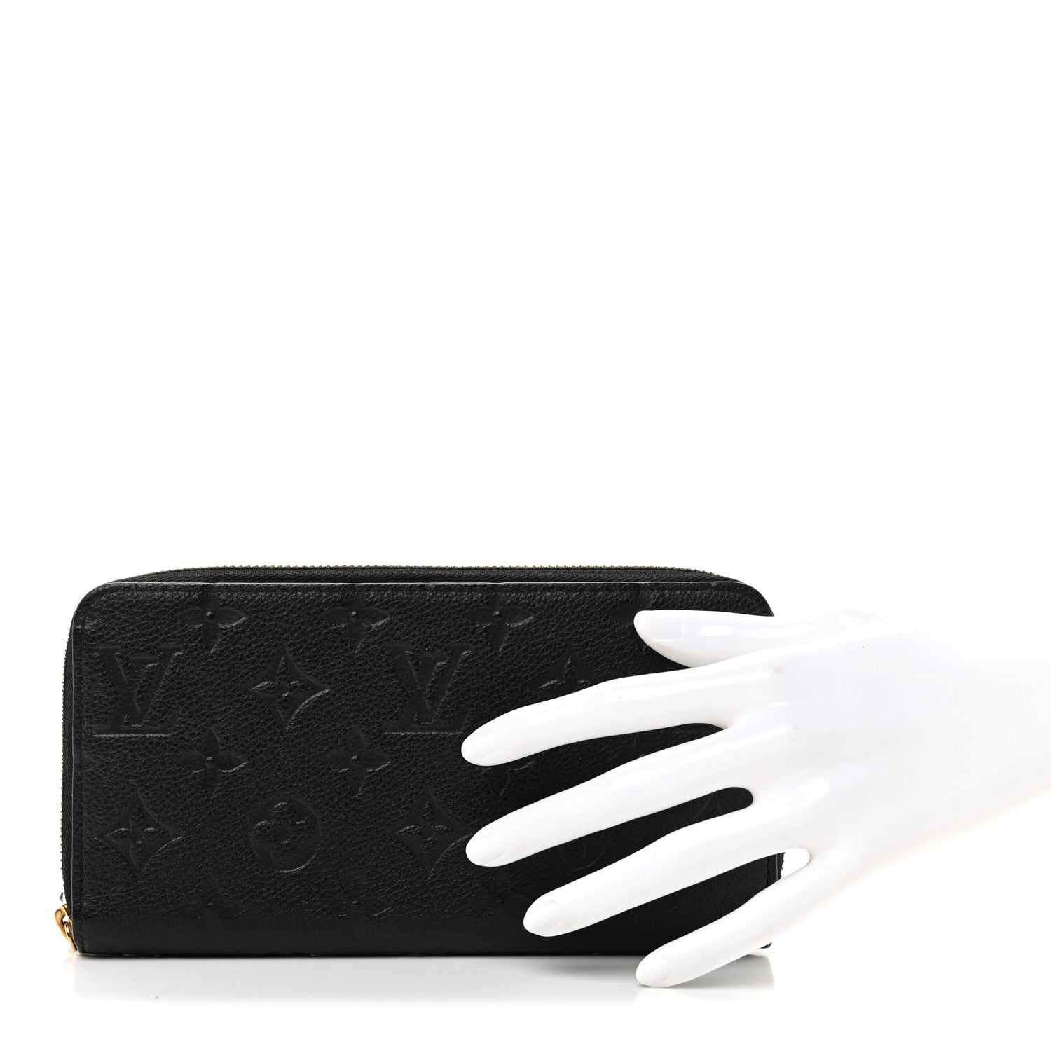 Louis Vuitton Empreinte Zippy Wallet Black 2 of 6