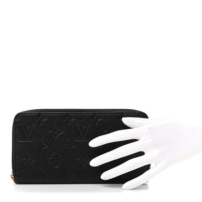 Louis Vuitton Empreinte Zippy Wallet Black 2 of 6