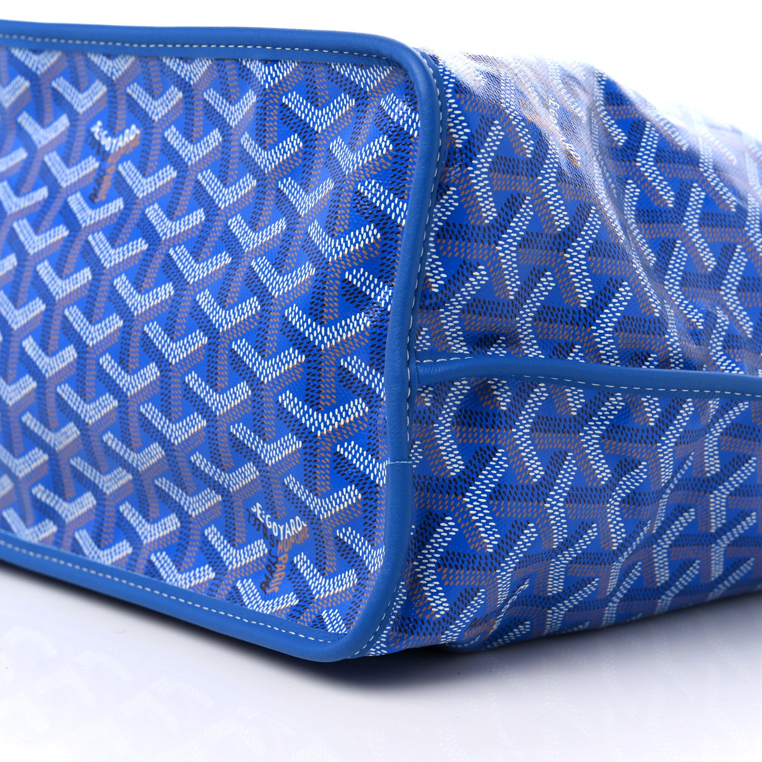 Goyard Goyardine Reversible Anjou PM Sky Blue 11 of 17
