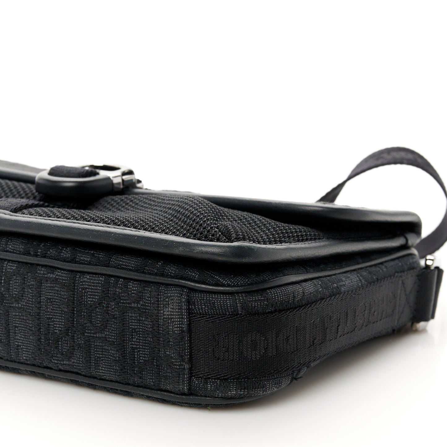 Oblique Jacquard Dior 8 With Strap Black Multicolor