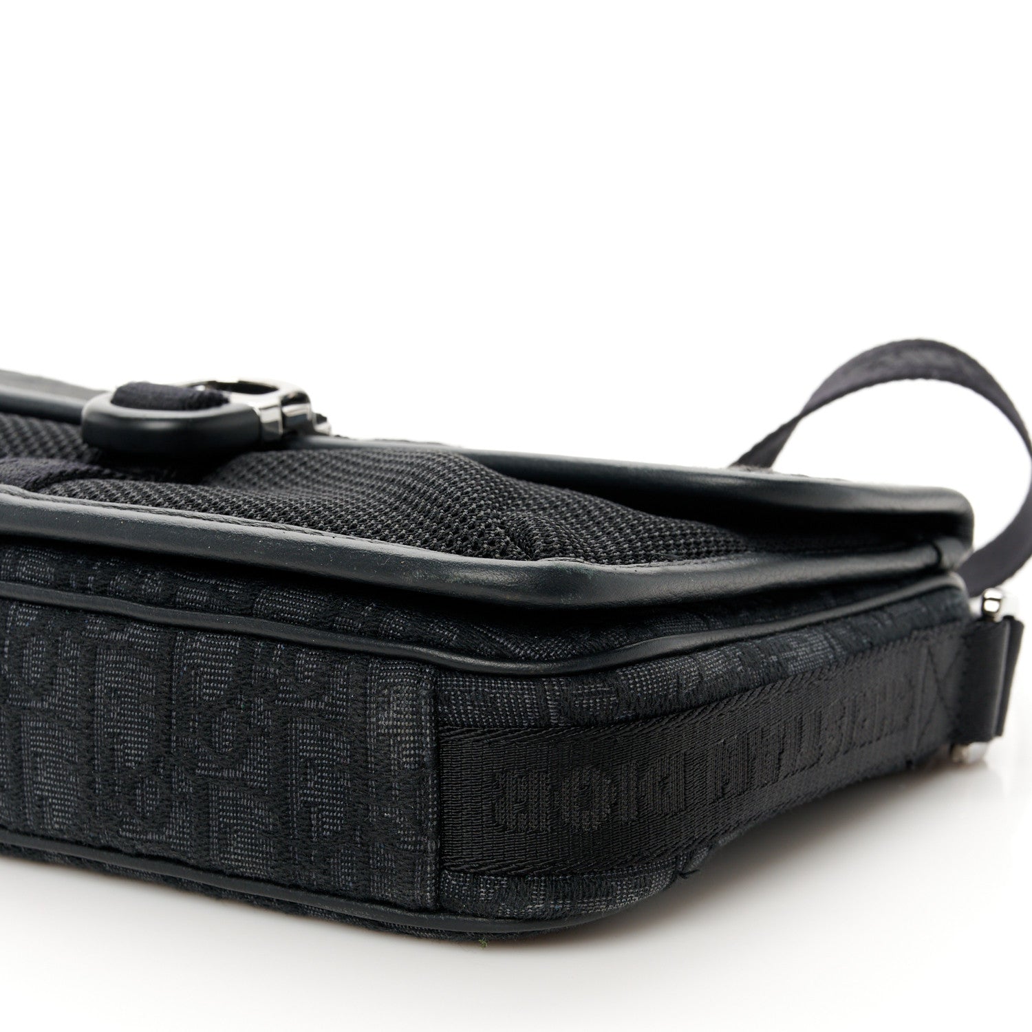 Christian Dior Oblique Jacquard Dior 8 With Strap Black Multicolor 11 of 12