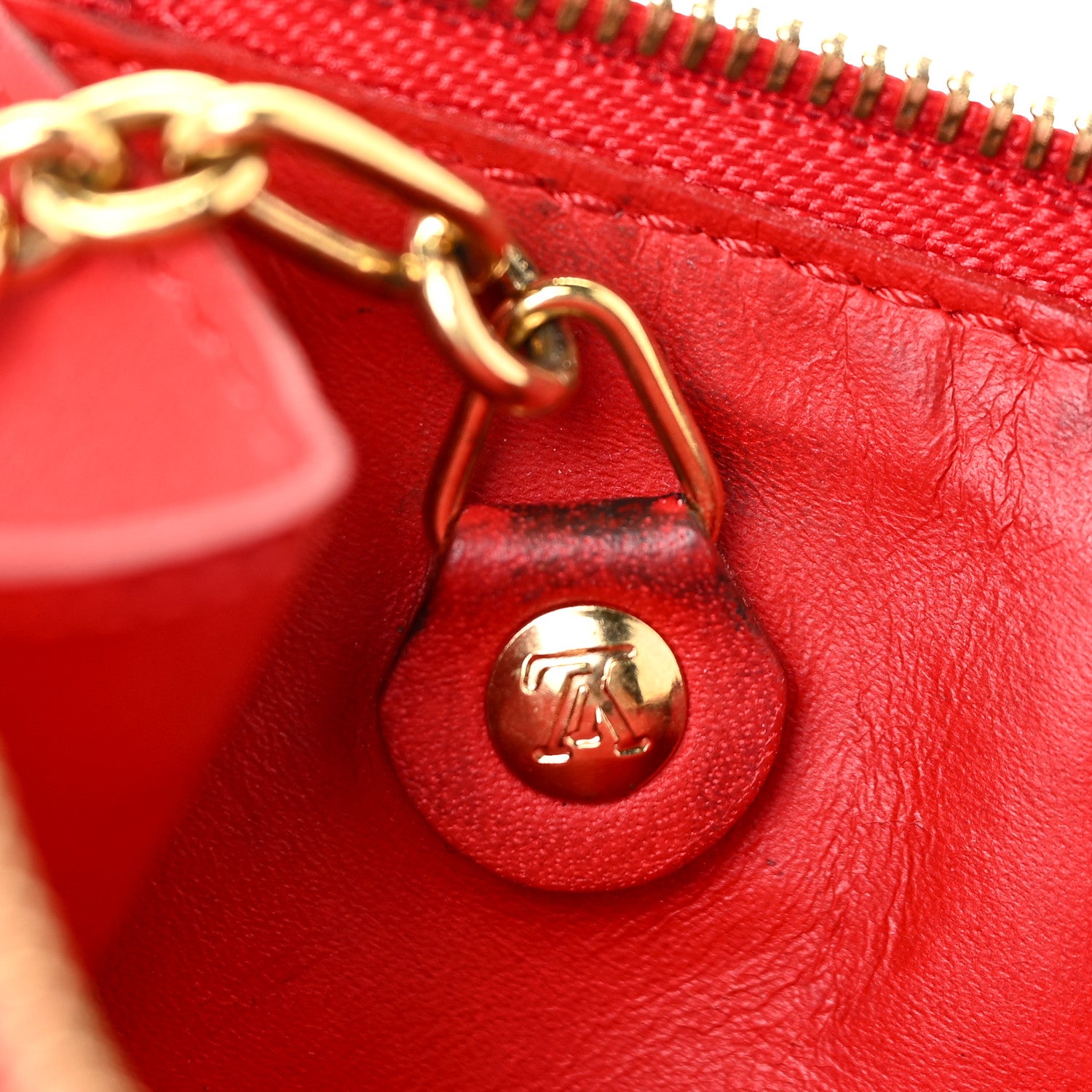Louis Vuitton Vernis Key Pouch Cherry 14 of 19