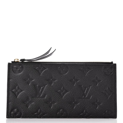 Louis Vuitton Empreinte Felicie Chain Wallet Zippered Insert Black 1 of 6