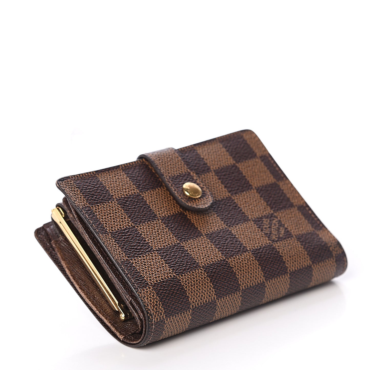 Damier Ebene French Purse Wallet