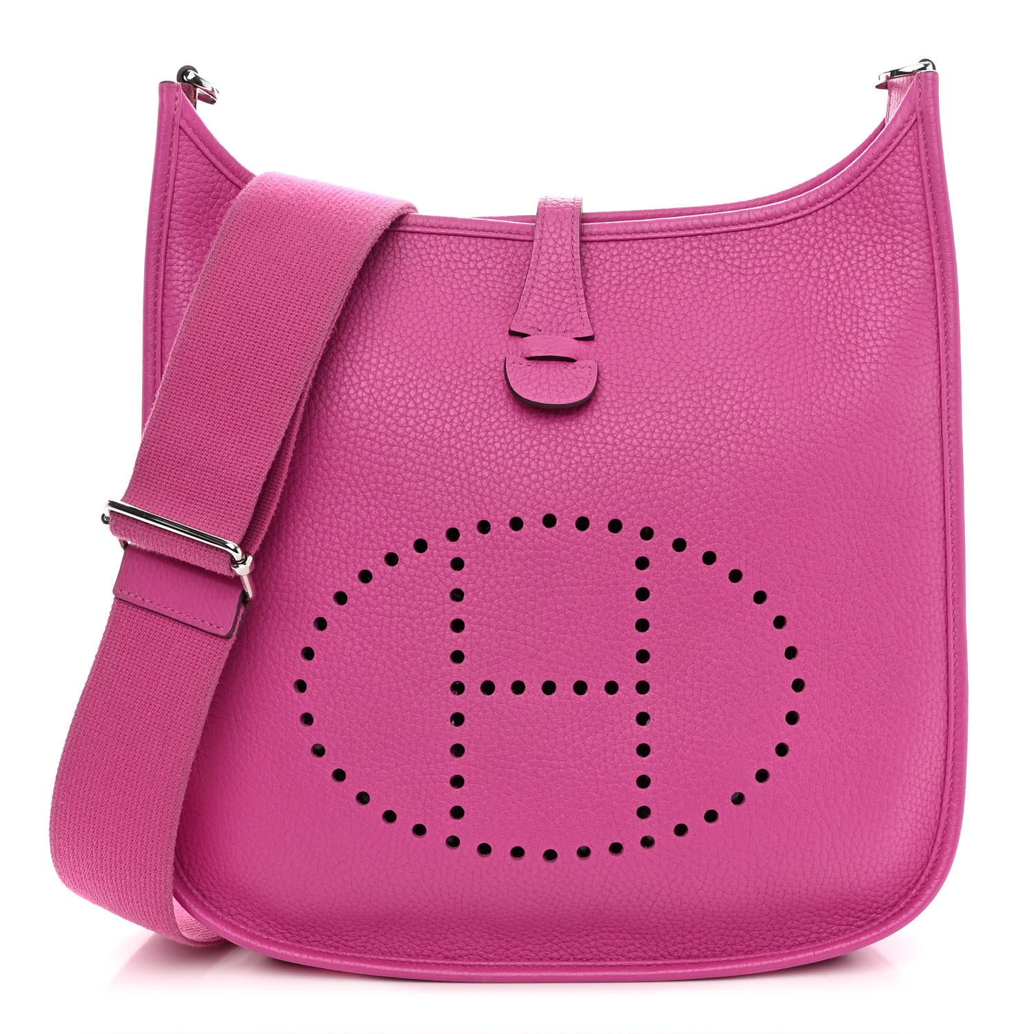 Hermes Taurillon Clemence Evelyne III PM Magnolia 1 of 12