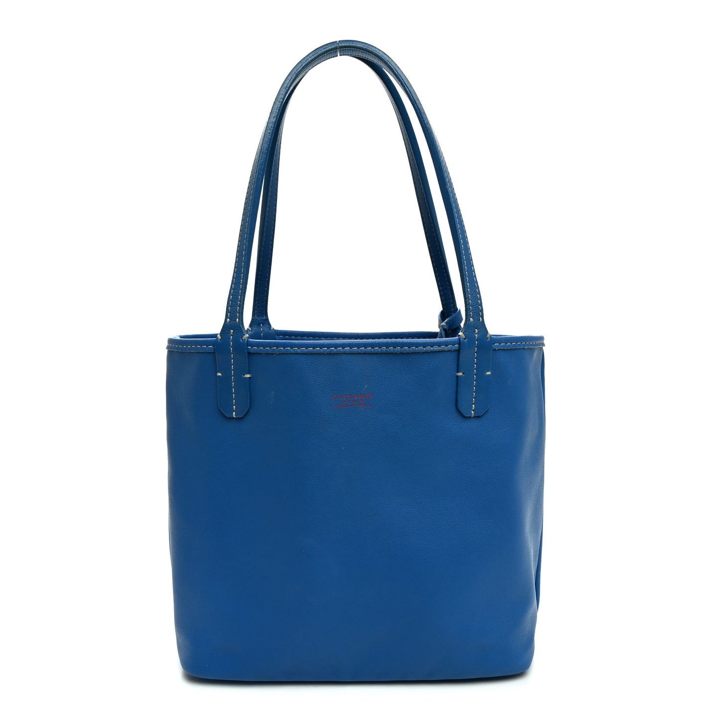 Goyardine Reversible Mini Anjou Sky Blue