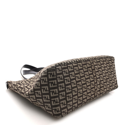 Fendi Zucchino Vitello Roll Tote Tobacco 4 of 9