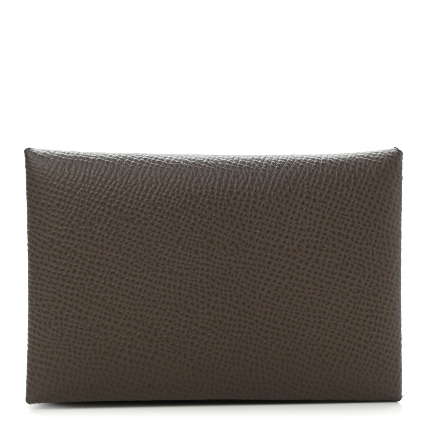 Epsom Horseshoe Calvi Card Case Etain Jaune Ambre