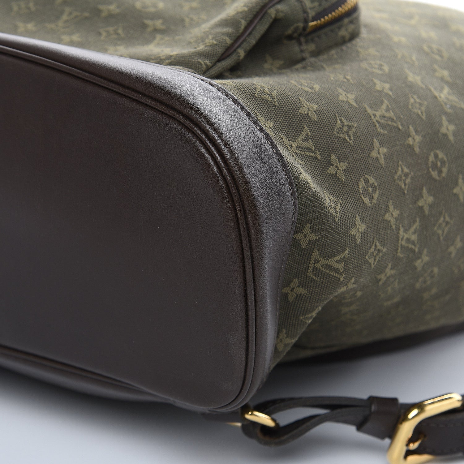 Louis Vuitton Mini Monogram Montsouris GM Backpack Kaki 9 of 11