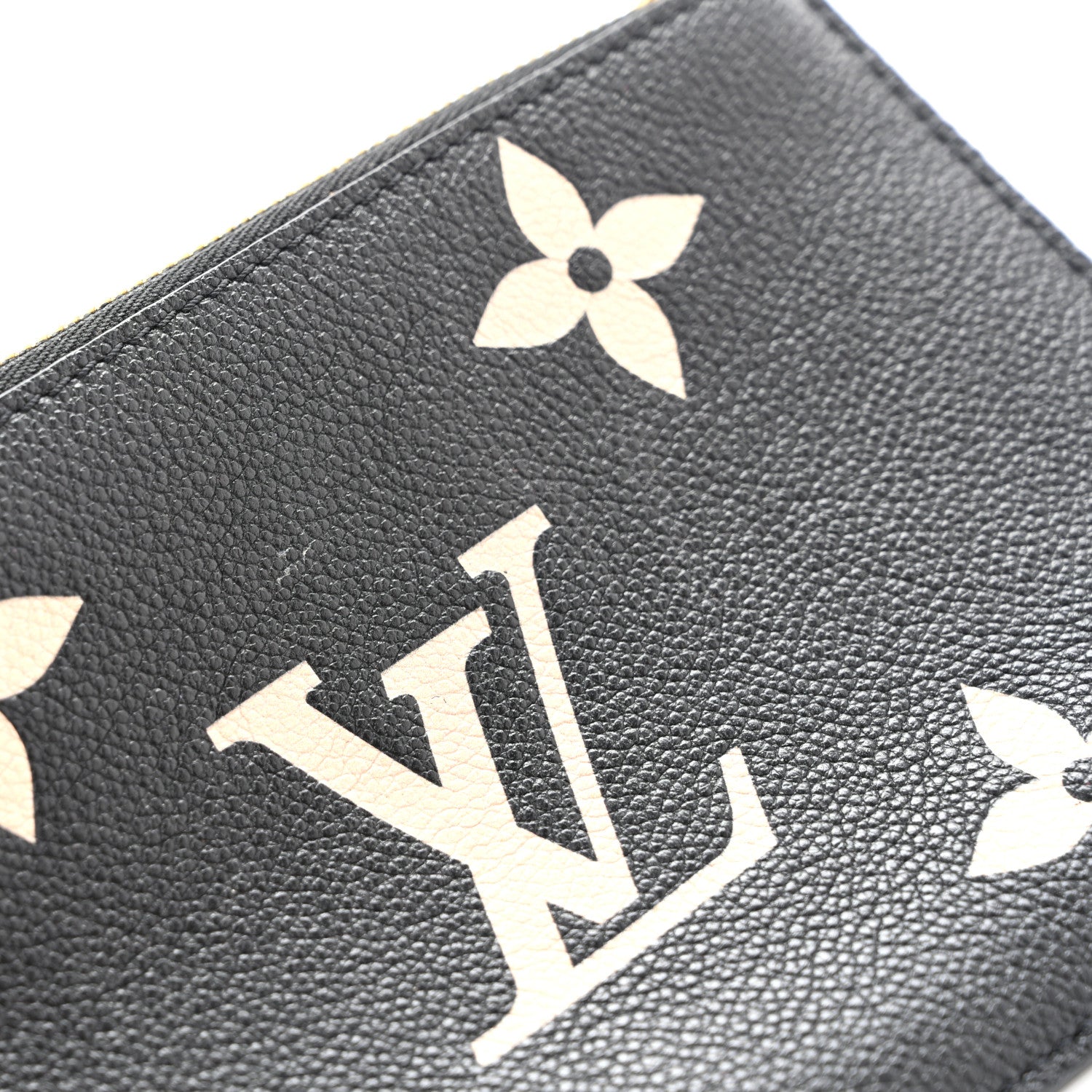 Louis Vuitton Empreinte Monogram Giant Neonoe MM Pochette Black Beige 8 of 9