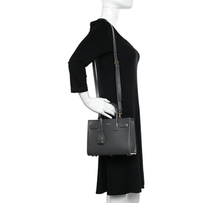 Saint Laurent Grain de Poudre Nano Sac De Jour Storm 2 of 10
