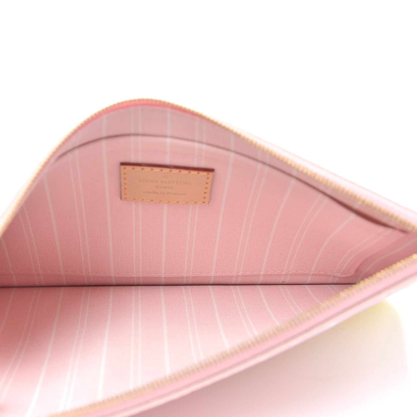 Monogram By The Pool Neverfull MM Pochette Light Pink