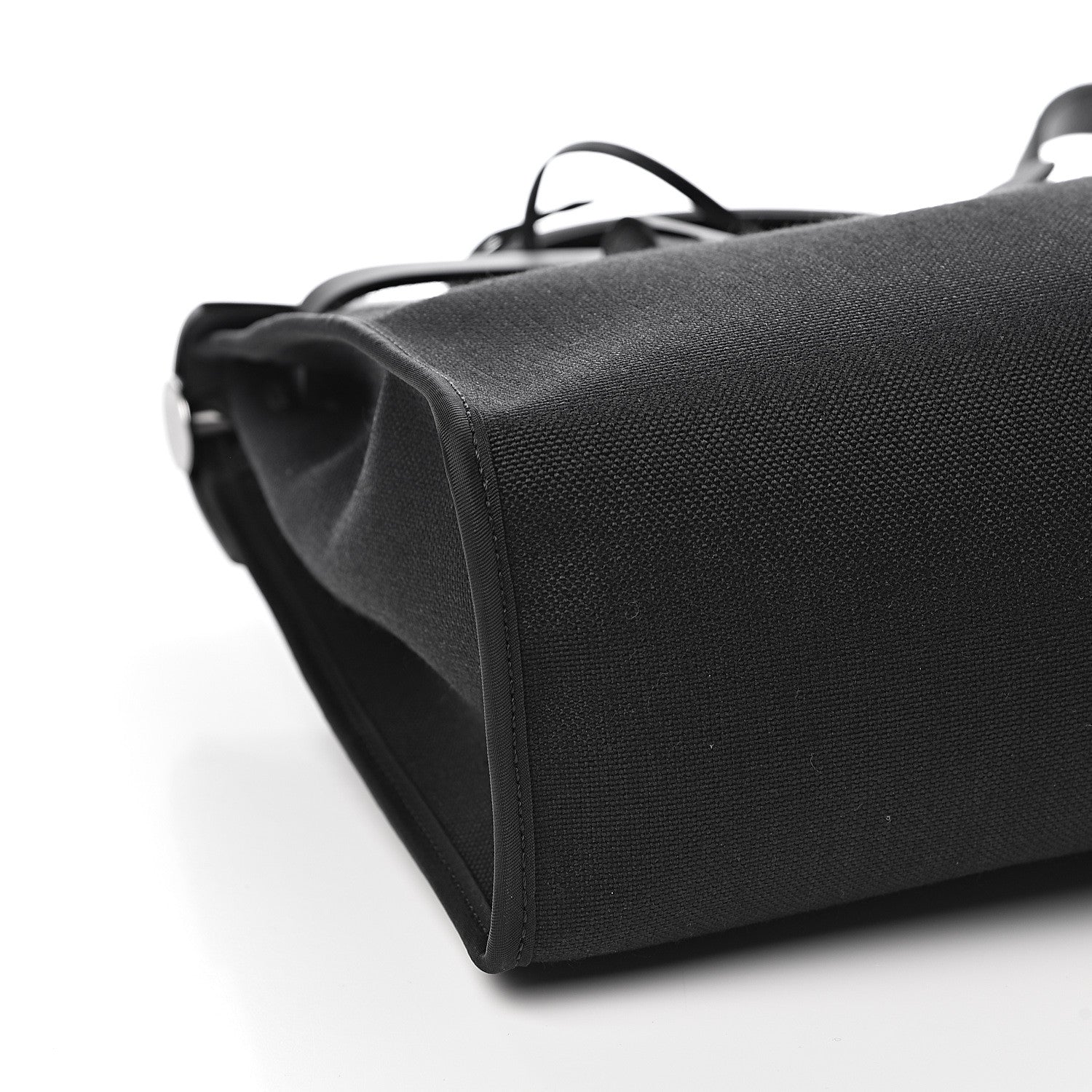 Hermes Military Toile Vache Hunter Herbag Zip PM 31 Black 10 of 13