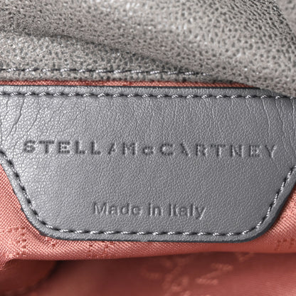 Stella McCartney Shaggy Deer Mini Falabella Fold Over Tote Light Grey 6 of 9