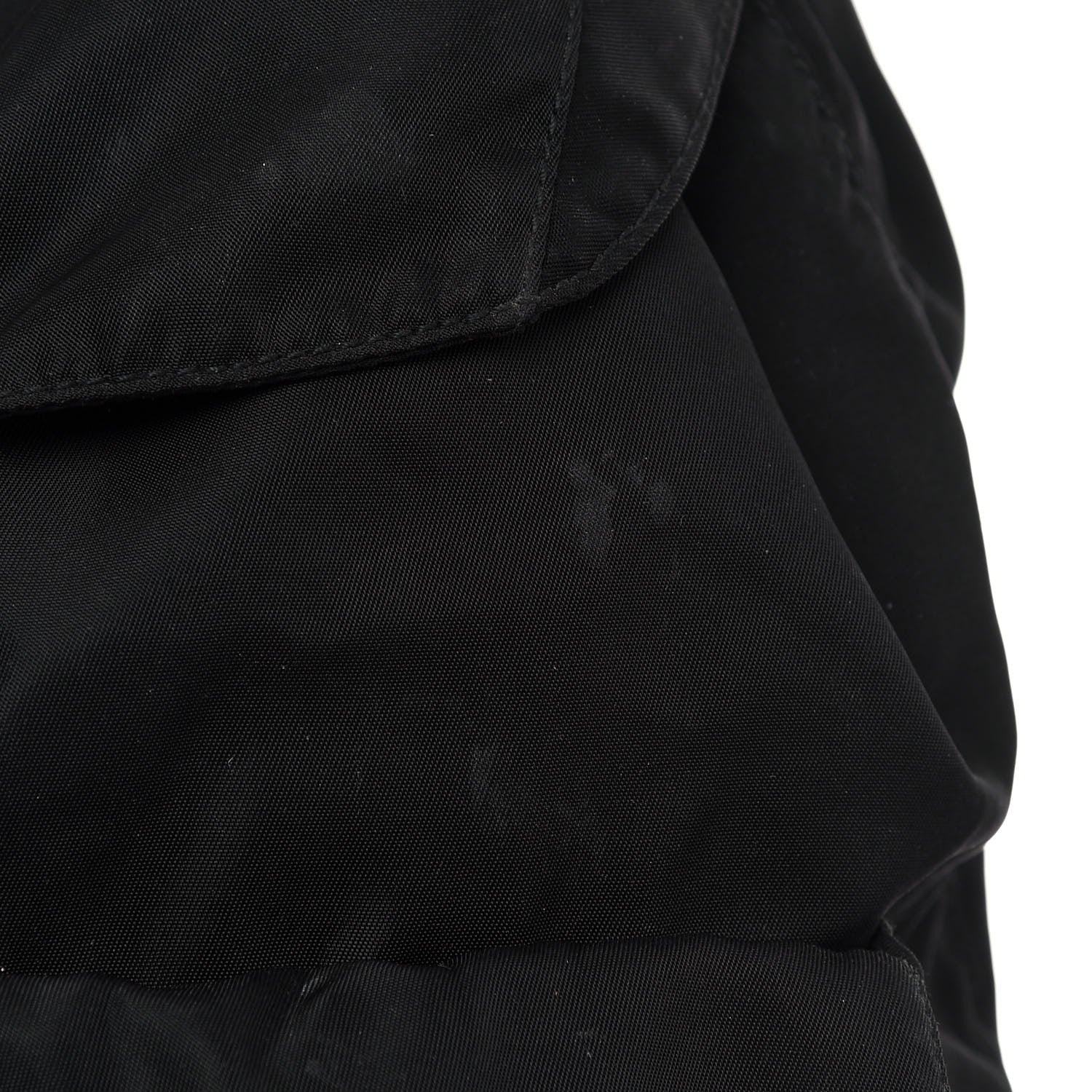 Prada Nylon Vela Medium Backpack Black 12 of 15