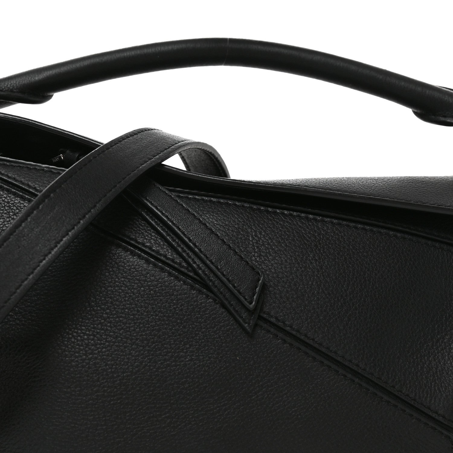 Loewe Calfskin Small Puzzle Bag Black 7 of 9